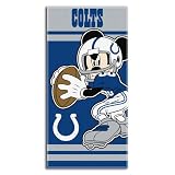 BSS - Indianapolis Colts NFL Mickey QB Beach Towel (30in x 60in)