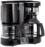 Krups DuoThek Glass 10-Cup Dual Coffeemaker, Black