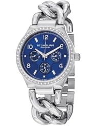 Stuhrling Original Womens 813S.02 Vogue Renoir Analog Display Quartz Silver Watch