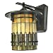 Quoizel TFAR8412BE Autumn Ridge 16-Inch Large Wall Lantern with Tiffany Glass, Bergamo Finish