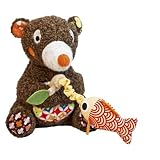 Woodours Musical Fishing Bear Baby Toy