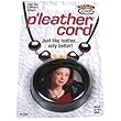 Pleather Bead Stringing Cord Brown 3m