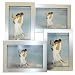 Brushed Aluminium Satin Silver Colour 4 Picture Multi Aperture Photo Frame Gift - Holds 4 photographs No. 56