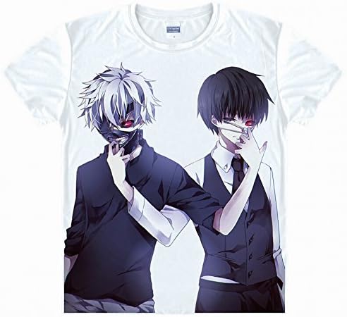 Tokyo Ghoul Anime Kaneki Ken Costume T Shirt For Men Women