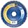 Norton RedHeat Abrasive Flap Disc, Type 27, 5/8" Arbor, Ceramic and Zirconia Alumina, 4" Diameter, Grit 60 (Pack of 10)