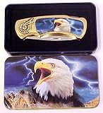 Eagle Pocket Knife in Metal Box