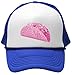 PINK TACO - funny joke gag meme saying Mesh Trucker Cap Hat, Royal
