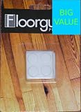 Floorguard Protectors Mini Rubber Pads 12pk (White) - Great for Cabinets, Desktops & Tabletops