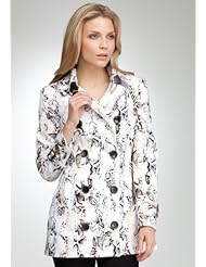 Bebe Luxurious Reptile Trench Coat - SIZE XS