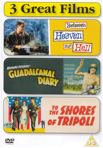 CD-Charts  DVD : War Collection - Between Heaven And Hell/Guadalcanal Diary/To The Shores Of Tripoli