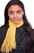Handmade Lightweight Scarf - Mimosa Flower Yellow (100% Hand-knitted)
