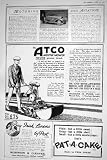 511DyVY6anL. SL160  Best 1921 LIONEL RAPSON ROLLS ROYCE MOTOR CAR ATCO MOTOR MOWER ADVERTISEMENT PEEK ..Buy This