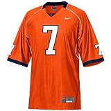 Nike Illinois Fighting Illini #7 Orange Replica Football Jersey