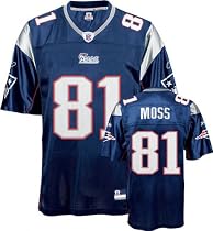 Randy Moss New England Patriots Navy NFL Youth Replica Jersey