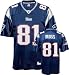 Randy Moss Reebok NFL Navy Replica New England Patriots Youth Jersey - Small (8)
