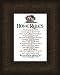 Home Rules - Framed Inspirational Gift - 6 1/2 X 8 1/2