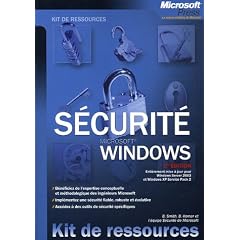 Securite Microsoft Windows - Ed. 2 - livre de r�f�rence - fran�ais