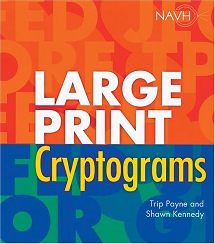 large print cryptograms