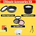WIDE ANGLE MACRO LENS + 2X TELEPHOTO LENS + 3 PC. FILTER KIT FOR THE Panasonic Lumix DMC-FZ28 DMC-FZ18 With Tube Adapter.KIT ALSO INCLUDES LENS CLEANING KIT AND LCD SCREEN PROTECTORS ++MORE !!