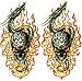 Car Tattoos-Decal: Tribal Dragon Skull Flame for 0-0 ALL MAKES ALL MODELS ALL