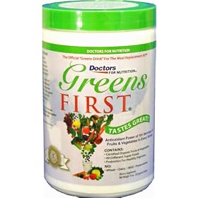 Greens First Powder by Doctors For Nutrition - 10 Ounces