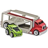 Kid Galaxy Soft and Squeezable Car Carrier with Pull Back Race Car