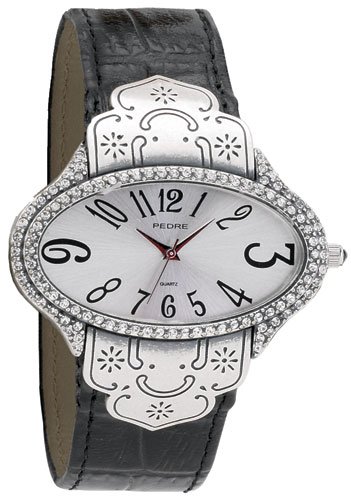 7705SX women's leather strap watch