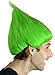 My Costume Wigs Green Troll Wig (Green) One Size fits all
