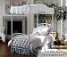 Emily Full Size Canopy Bed in White