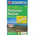 Plattensee / Balaton 1 : 50 000. Wandern/Rad. GPS-genau