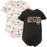 New Orleans Saints Infant 2-Pack Creeper Set