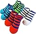 Baberoo Organic Cotton Socks for 0-12 Months - Nautical Stripes