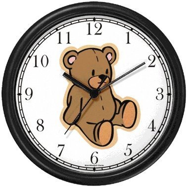 Plain Teddy - Bear (Black Frame)
