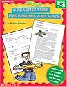 8 Practice Tests for Reading and Math (Grades 7-8) (Ready-To-Go Reproducibles)