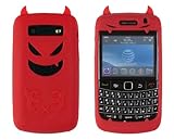Soft Devil Case for BlackBerry Bold 9700 - Red