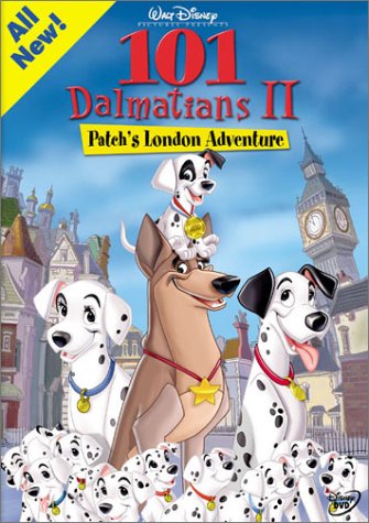 City Travel Guides Discounted  DVD : 101 Dalmatians: 2: Patchs London Adventure