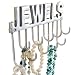 Schmuck : Liamare Wandhaken Schriftzug "Jewels" für Ketten & Accessoires silber