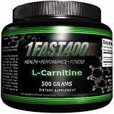 1Fast400 L-Carnitine Powder, 500-Grams