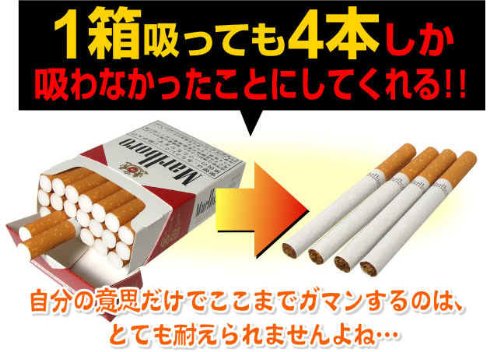 Cover image : ニコチン、タール80%カット！積極的減煙フィルター『健康スモークパイプ Re80(アールイー80)』