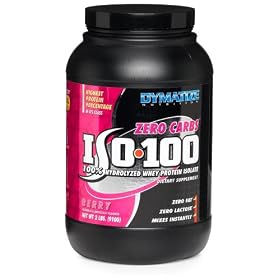 Dymatize Nutrition Iso 100 Whey Berry 910g
