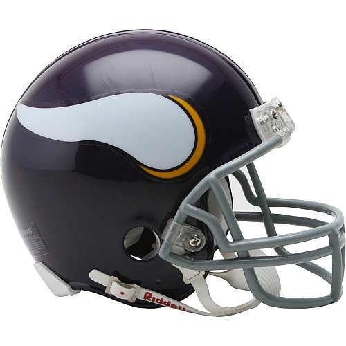 Riddell Minnesota Vikings Mini Replica Throwback Helmet