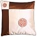 Decorative Handmade Beige & Brown Cushion Cover / Pillow Sham - Chinese Symbol of Long Life Design