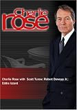 Charlie Rose with  Scott Turow; Robert Downey Jr.; Eddie Izzard (October 23, 2004)