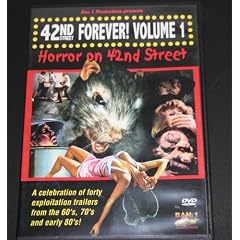 42nd Street Forever! Volume 1 - Horror on 42nd Street - DVD - Limited Edition by 