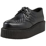 Search : Demonia Mens Loafers Creeper-402 black leather Size 7.5 UK