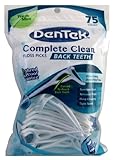 Dentek Floss Picks Complete Clean Fresh Mint 75s
