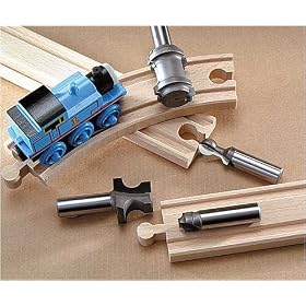 MLCS Train Track Bit Set (4 piece)