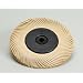 Scotch-Brite Radial Bristle Brush, Aluminum Oxide, 6000 RPM, 6" Diameter x 7/16" Width, 6 Micron (Pack of 1)