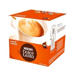 Nescaf&eacute; Dolce Gusto for Nescaf&eacute; Dolce Gusto Brewers, Caff&egrave; Lungo, 16-Count Capsules (Pack of 3)