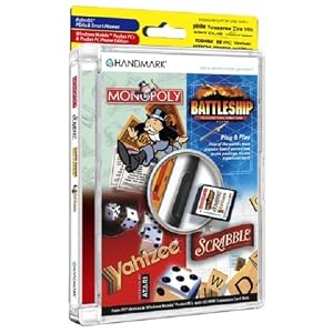 Handmark Monopoly Scrabble Battleship Yahtzee Game Pack on SD MMC Card by Handmark Inc.